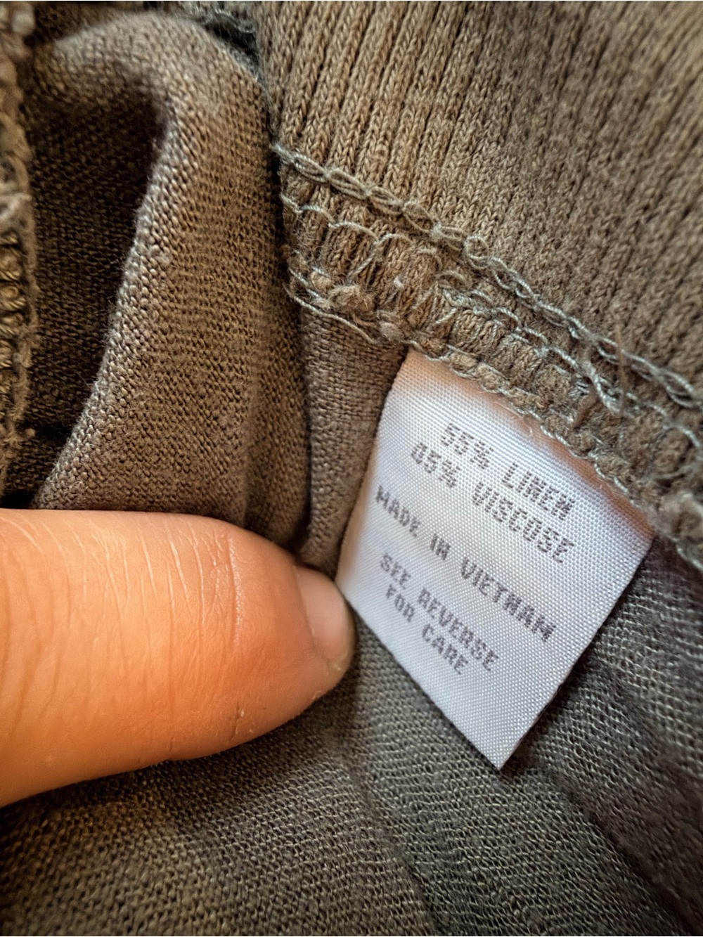 Cali 1850 Los Angeles Women's Jogger Sweatpants - Size Large (Olive/Green) - Picture 6 of 6